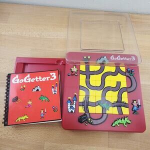 Vintage 2000 Go Getter 3 Game With Book And 12 Challenges- Travel Game